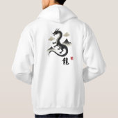 Dragon-Mannen-hoodies en -sweatshirts Hoodie (Achterkant)