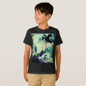 Dragon Master First Day over de taak T-shirt (Voorkant volledig)