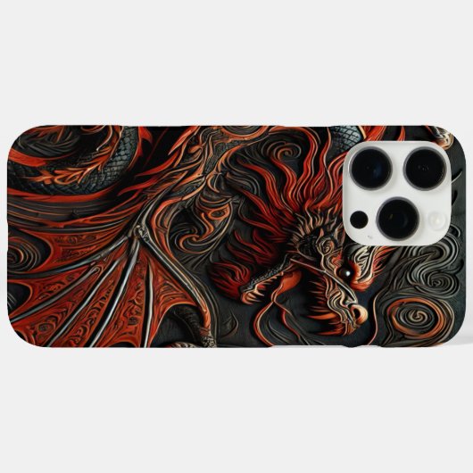 Dragon Masterpiece Art Case-Mate iPhone Case (Achterkant (horizontaal))