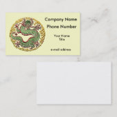 Dragon Medallion Visitekaartje (Voorkant / Achterkant)