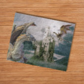 Dragon Medieval Castle Bronze Fantasy Legpuzzel