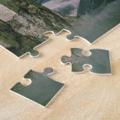 Dragon Medieval Castle Bronze Fantasy Legpuzzel (Zijkant)