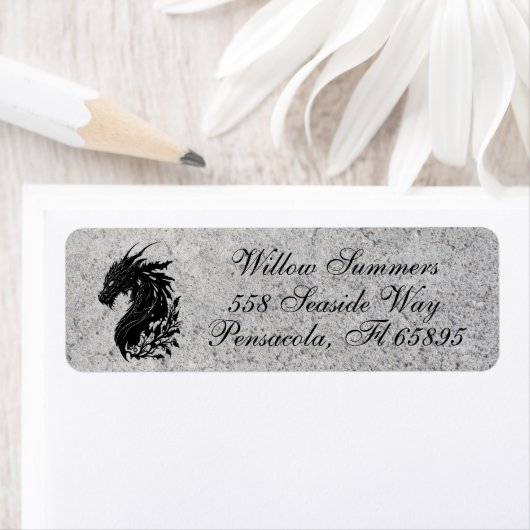 Dragon, Medieval Etiket (Insitu)