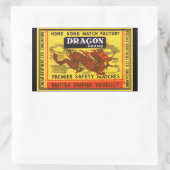 Dragon Merk Safety Match Label (Tas)