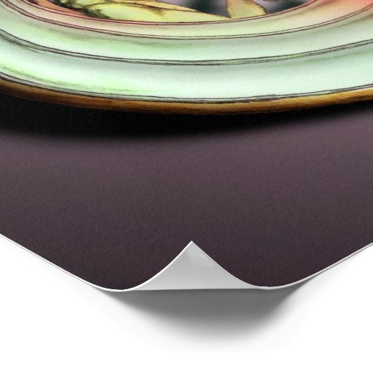 Dragon & Merlin Poster (Hoek)