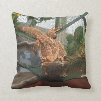 Dragon met bovenverdieping Chameleon Pillow Kussen