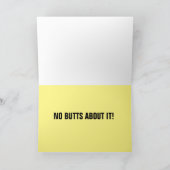 DRAGON MET CIGARETTE MAAR BIRTHDAAGKAARTEN KAART (Binnen)