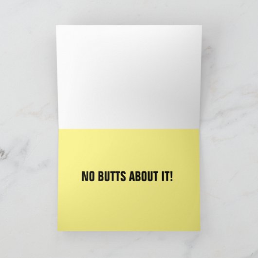 DRAGON MET CIGARETTE MAAR BIRTHDAAGKAARTEN KAART (Binnen)