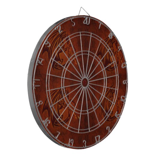 Dragon Metal Cage Dartboard Dartbord (Voorkant Links)