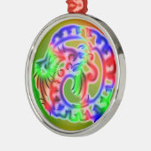 Dragon Metalen Ornament (Links)