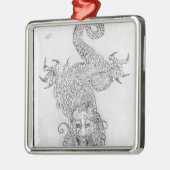 Dragon Metalen Ornament (Links)