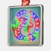 Dragon Metalen Ornament (Links)