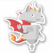 Dragon Mia Sticker (Voorkant)
