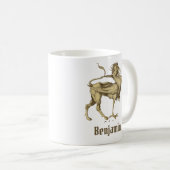  Dragon Middeleeuwse Griffin Gothic Fantasy Art Koffiemok (Voorkant rechts)