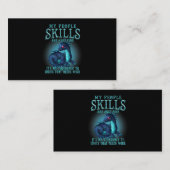 Dragon: mijn mensen zijn alleen maar goed in mijn visitekaartje (Voorkant / Achterkant)