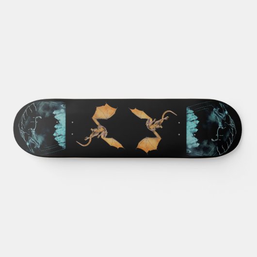 Dragon Mist Persoonlijk Skateboard (Horizontaal)