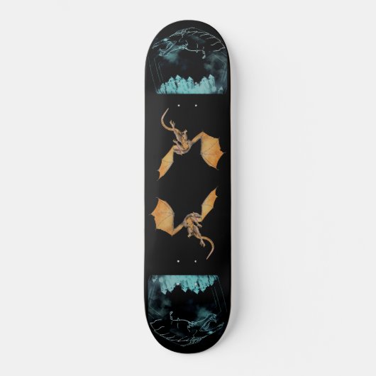 Dragon Mist Persoonlijk Skateboard (Voorkant)