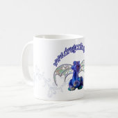 Dragon-Mok met filigree Koffiemok (Voorkant links)