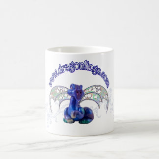 Dragon-Mok met filigree Koffiemok