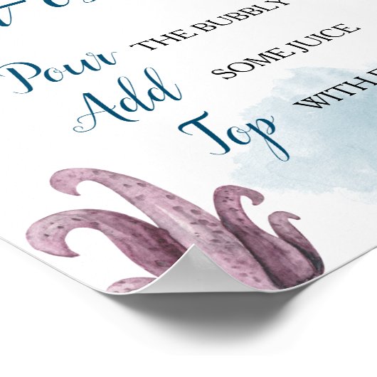 Dragon Mom-osa Bar Mimosa Bar Display Sign Poster (Hoek)