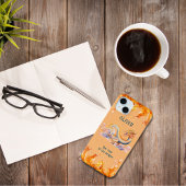 Dragon Monogram Chinees Zodiac Sinaasappel Trendy  Case-Mate iPhone Case