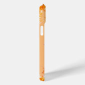 Dragon Monogram Chinees Zodiac Sinaasappel Trendy Case-Mate iPhone Case (Achterkant / Rechts)