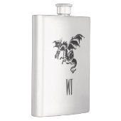 Dragon Monogram Heupfles (Rechts)