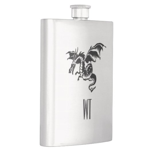 Dragon Monogram Heupfles (Rechts)