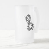 Dragon Monogram J Matglas Bierpul (Voorkant rechts)