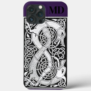  Dragon Monogram Keltische knoop Case-Mate iPhone Case