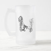 Dragon Monogram P Matglas Bierpul (Links)