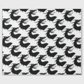 Dragon Monster Cadeaupapier (Vlak)