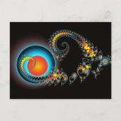 Dragon Moon Briefkaart (Voorkant)