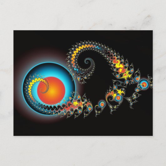 Dragon Moon ~ Briefkaart (Voorkant)