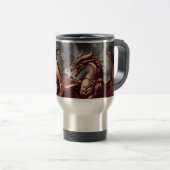 Dragon & Moon Fantasy Reismok Reisbeker (Voorkant rechts)