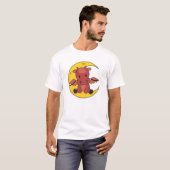 Dragon Moon Good Night Dragon Fantasy T-shirt (Voorkant volledig)