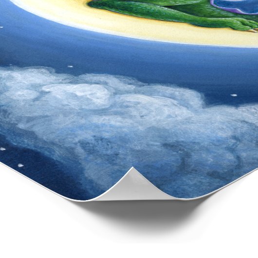 Dragon Moon Poster (Hoek)