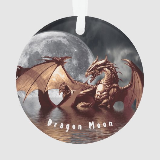 Dragon Moon Tree Ornament (achterkant)