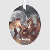 Dragon Moon Tree Ornament (voorkant)