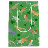 Dragon Morph Holiday Green Medium Cadeauzakje (Achterkant)