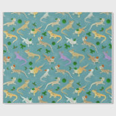 Dragon Morph Holiday Ice Cadeaupapier (Vlak)