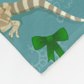 Dragon Morph Holiday Ice Fleece Deken (Hoek)