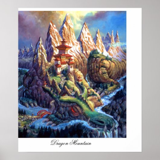 Dragon Mountain Poster (Voorkant)