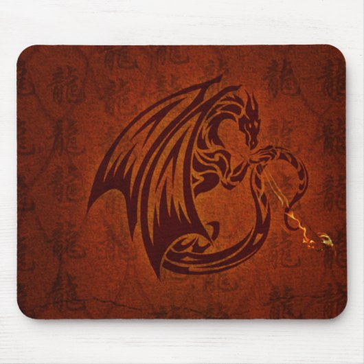 Dragon Mousepad Muismat (Voorkant)
