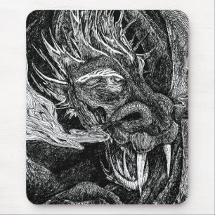 Dragon mousepad muismat