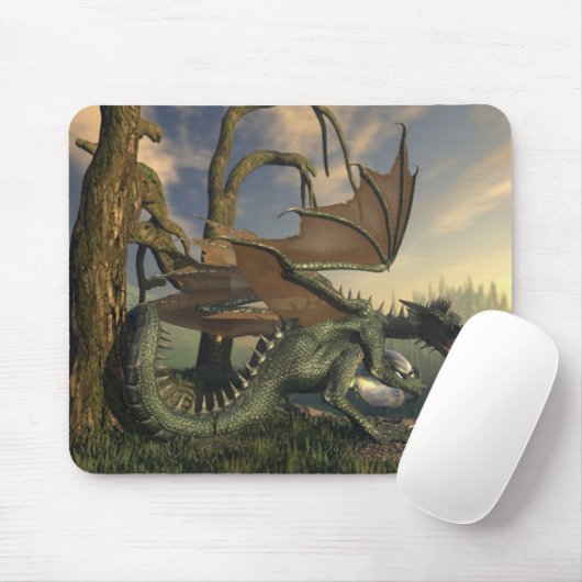 Dragon Mousepad Muismat (Met muis)