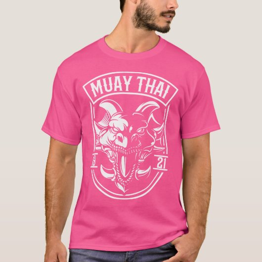 Dragon Muay Thai Boksen Kickboksen T-shirt (Voorkant)