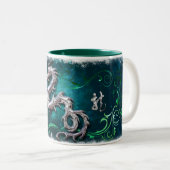 Dragon Mug Tweekleurige Koffiemok (Voorkant rechts)