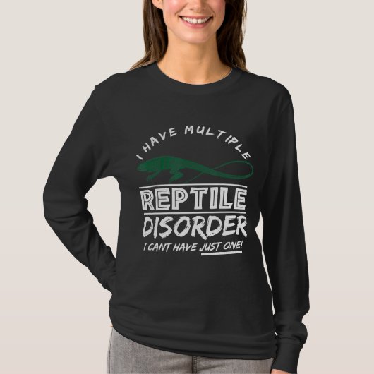 Dragon Multiple Reptile Disorder Iguana T-shirt (Voorkant)