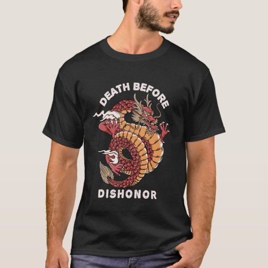 Dragon Mythology - Bold Urban Aesthetic T-shirt (Voorkant)